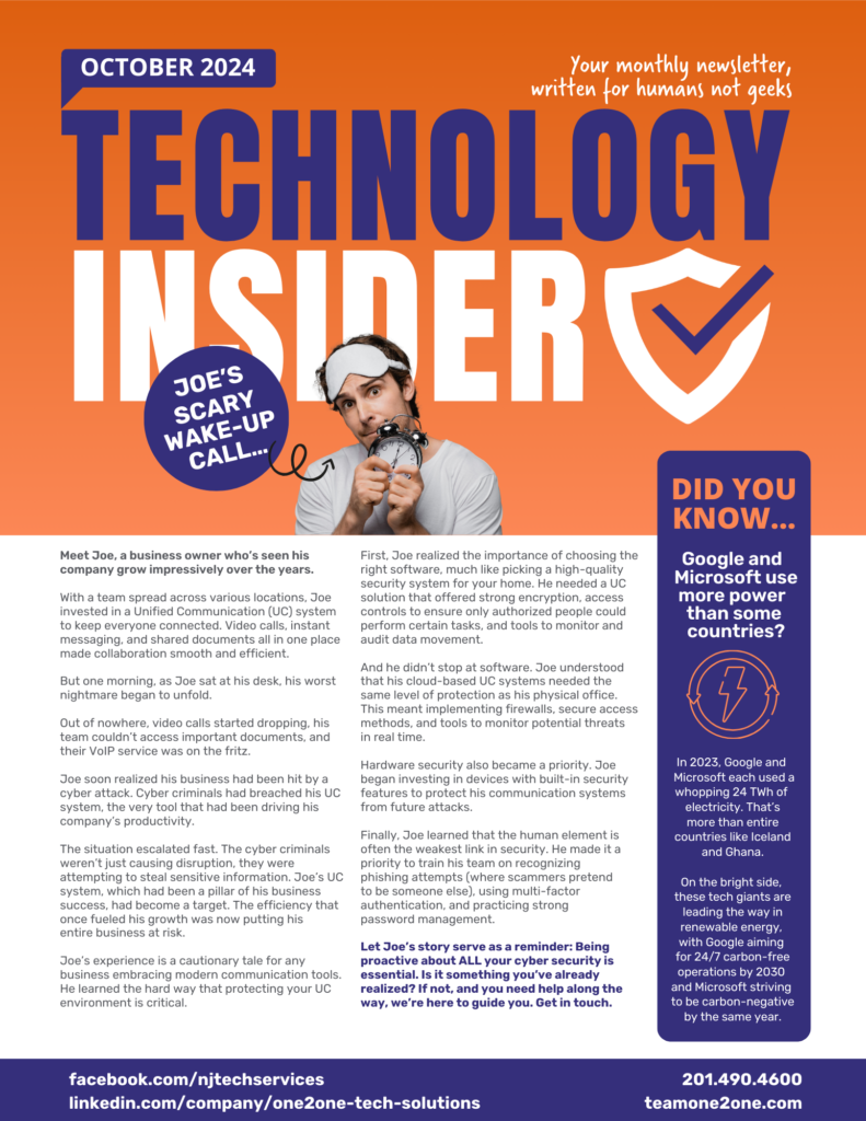 Tech Insider OCT 2024 Newsletter