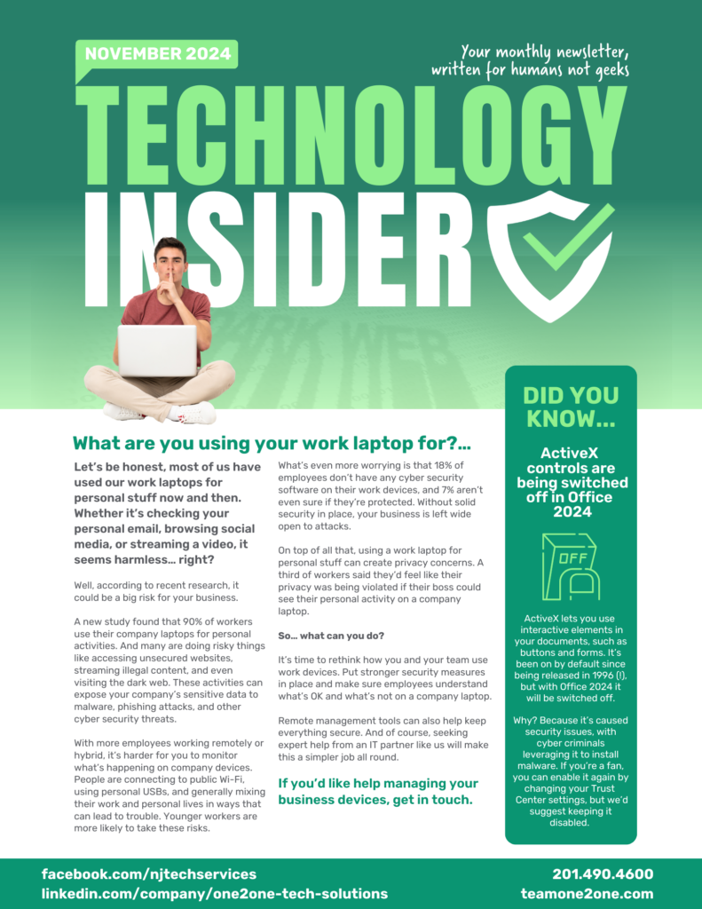 Tech Insider NOV 2024 Newsletter