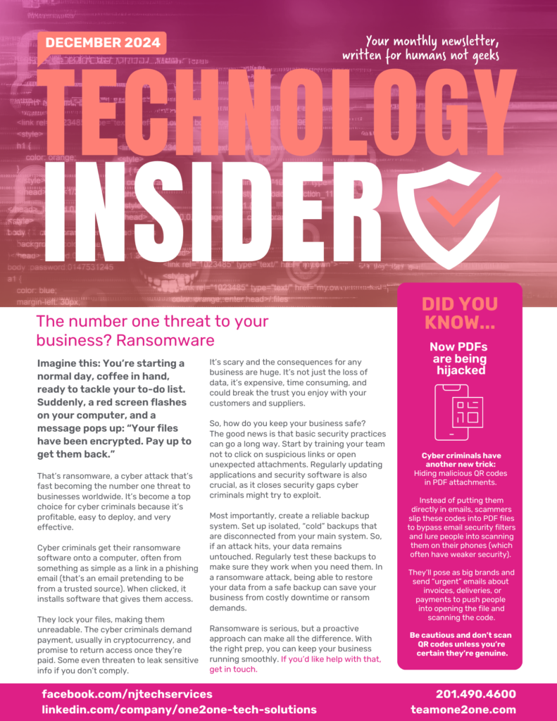 Tech Insider DEC 2024 Newsletter