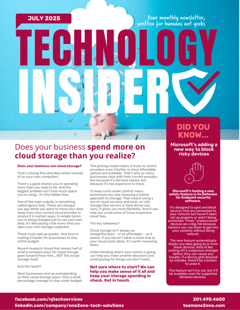 Tech Insider JUL 2025 Newsletter