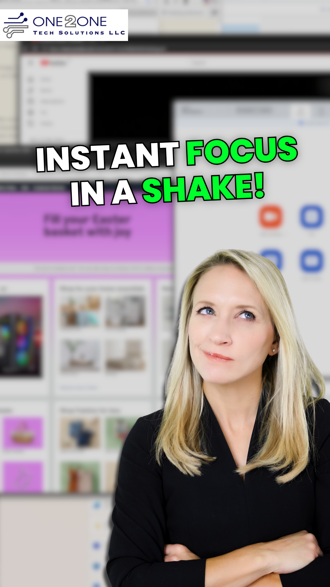 Shake the Window You Want To Minimize the Clutter