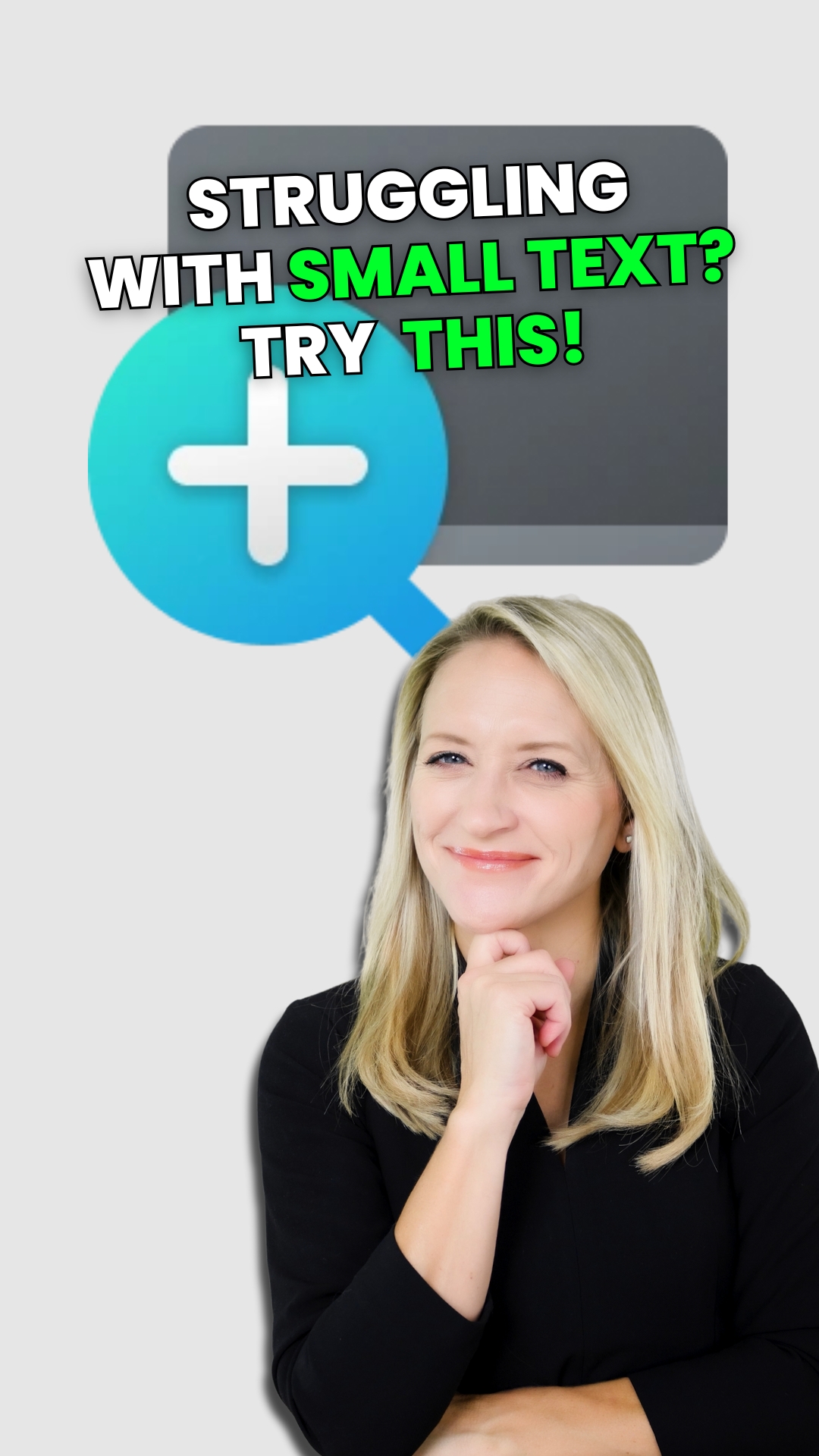 Text on Your Screen Too Small to Read?