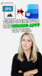 Are Files Opening in the Wrong App?